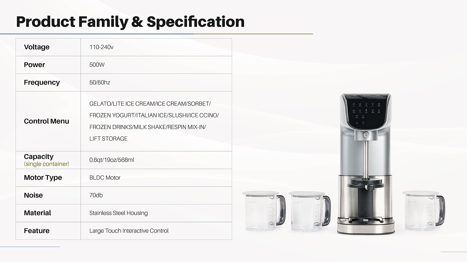 ice cream maker