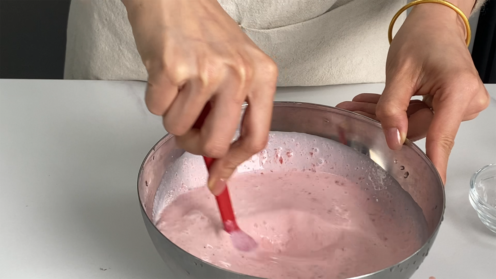 Strawberry Vanilla Ice Cream