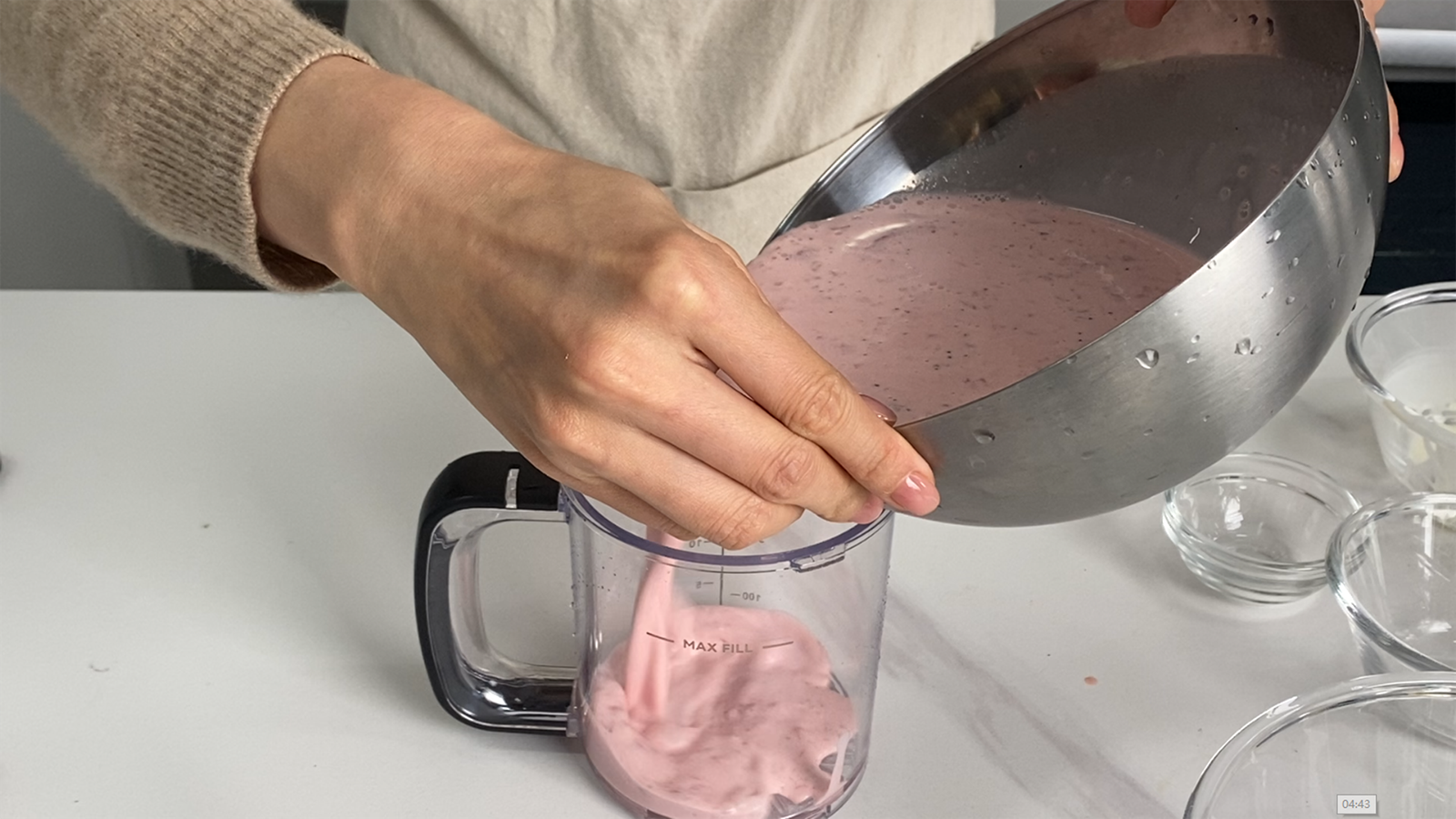 Strawberry Vanilla Ice Cream