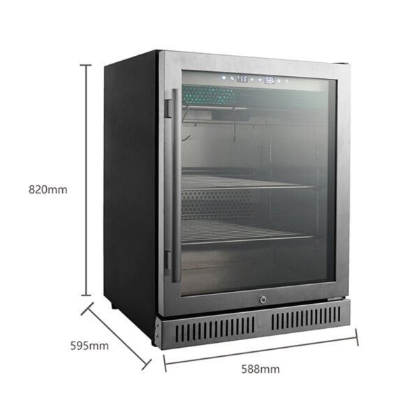 125L Dry Age Fridge with UV Sterilization and Advanced Air Circulation for Premium Meat Aging - Image 4