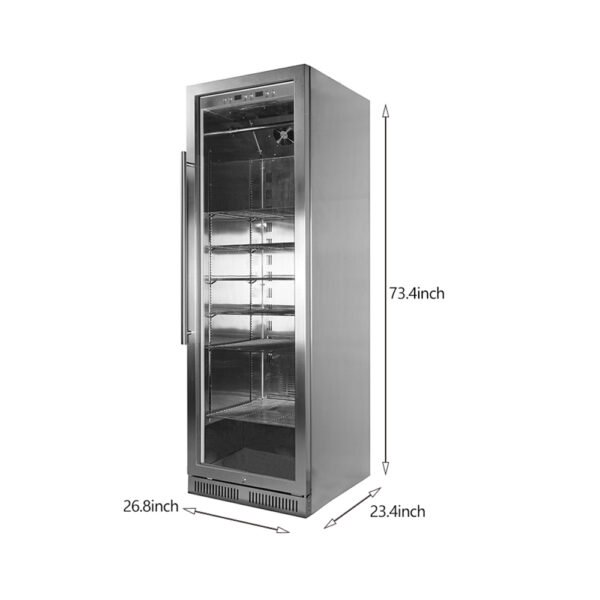 415L Dry Age Fridge with UV Sterilization and Advanced Air Circulation for Premium Meat Aging - Image 4