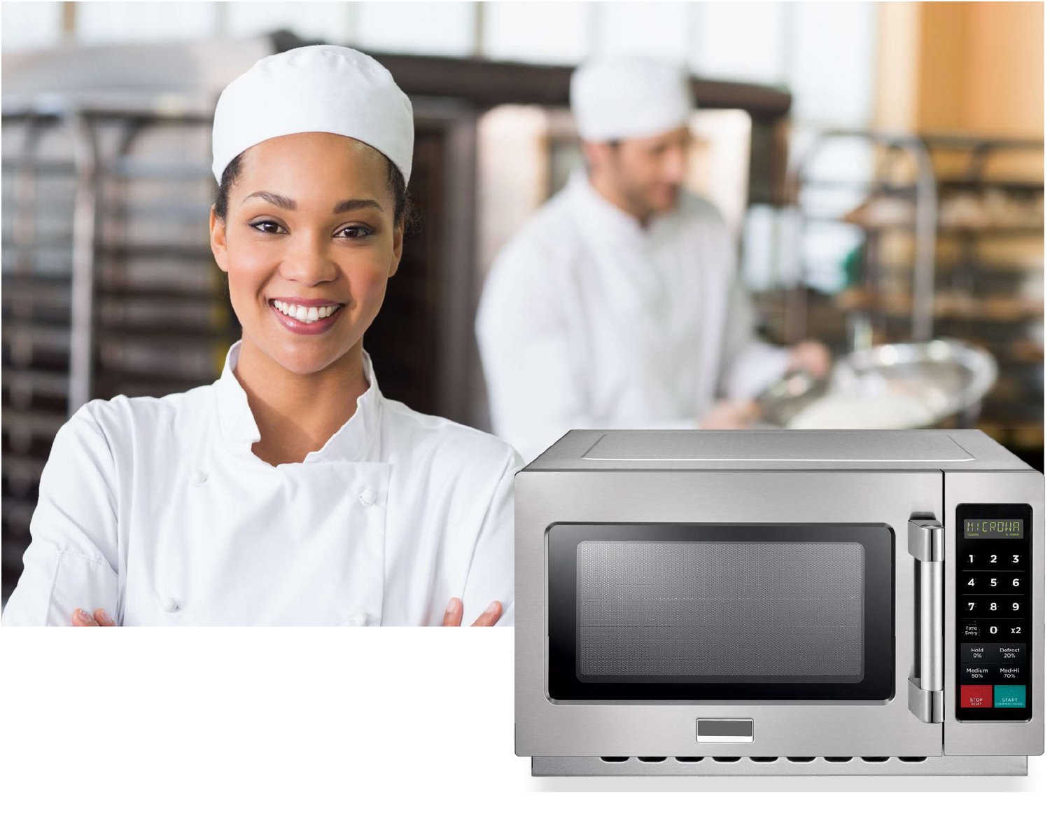 commercial microwave oven
