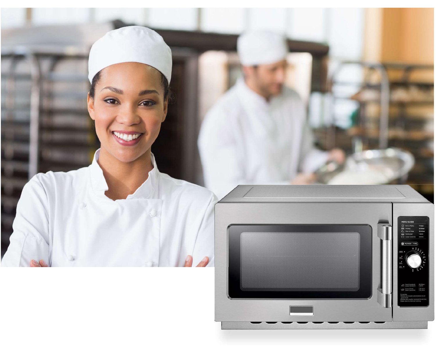 commercial microwave oven