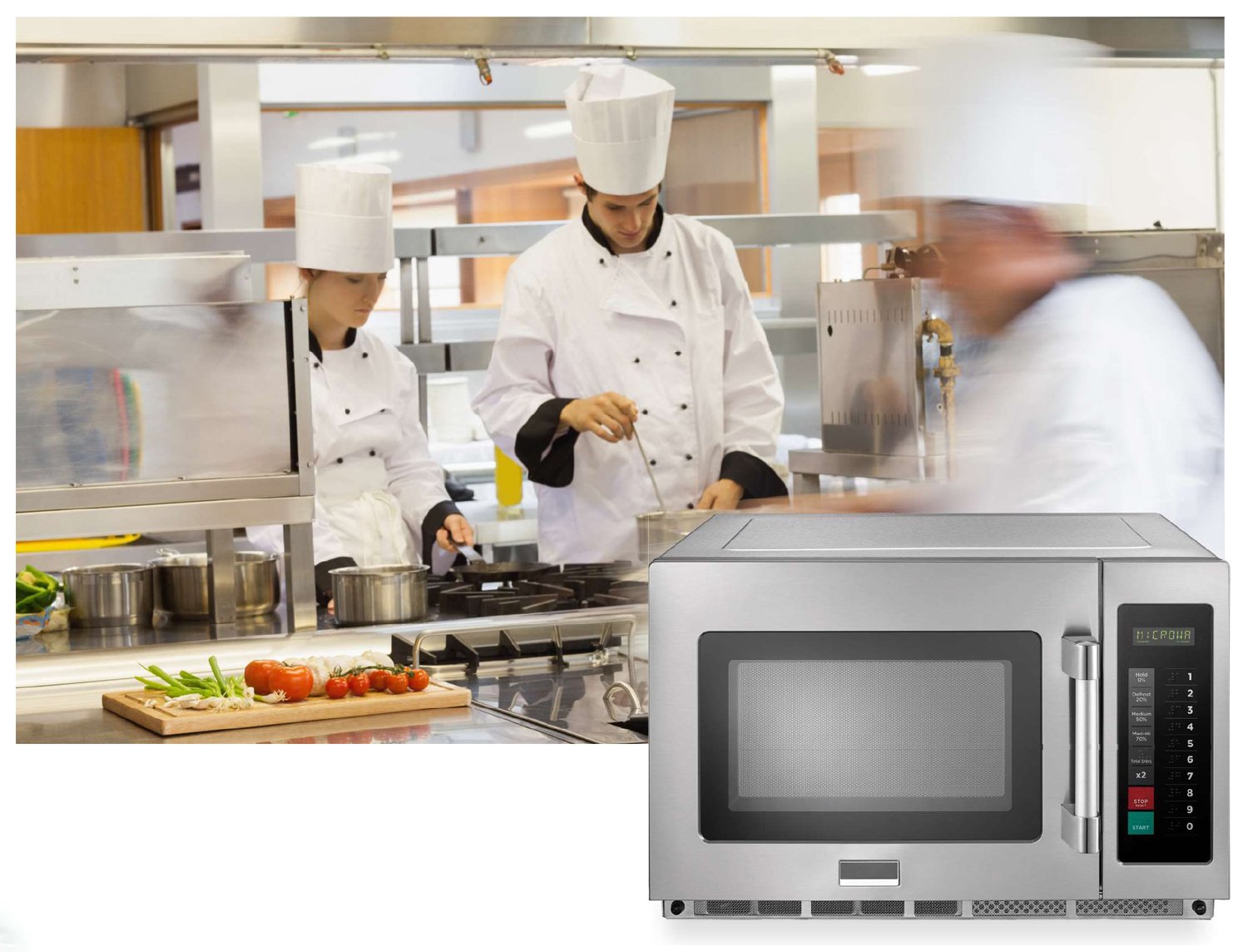 commercial microwave oven